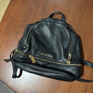 Michael Kors Leather Backpack